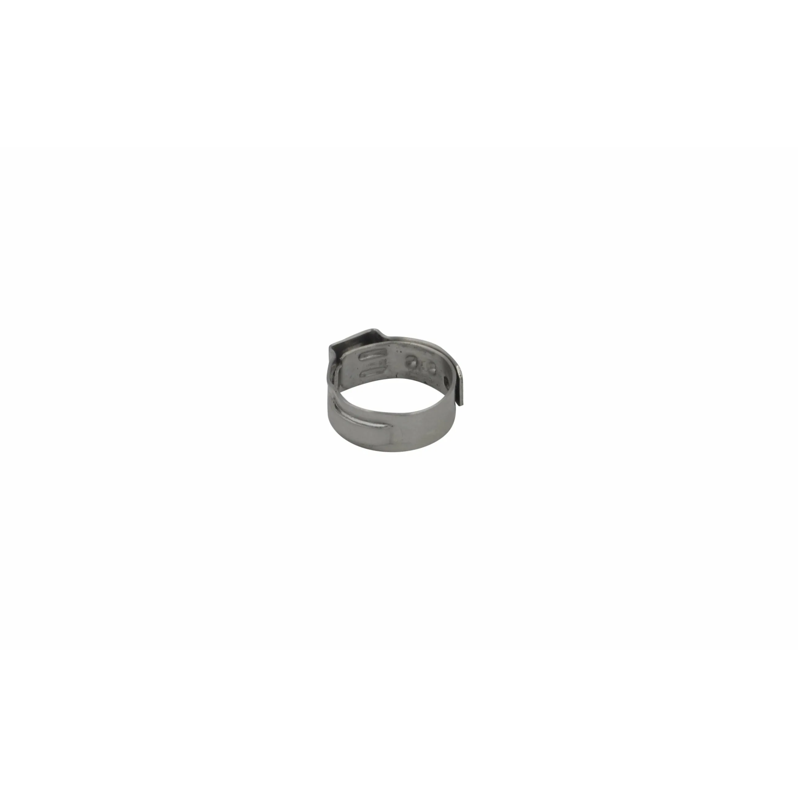 100 Piece 304 Stainless Steel 14.5-17mm Ear Hose Clamp