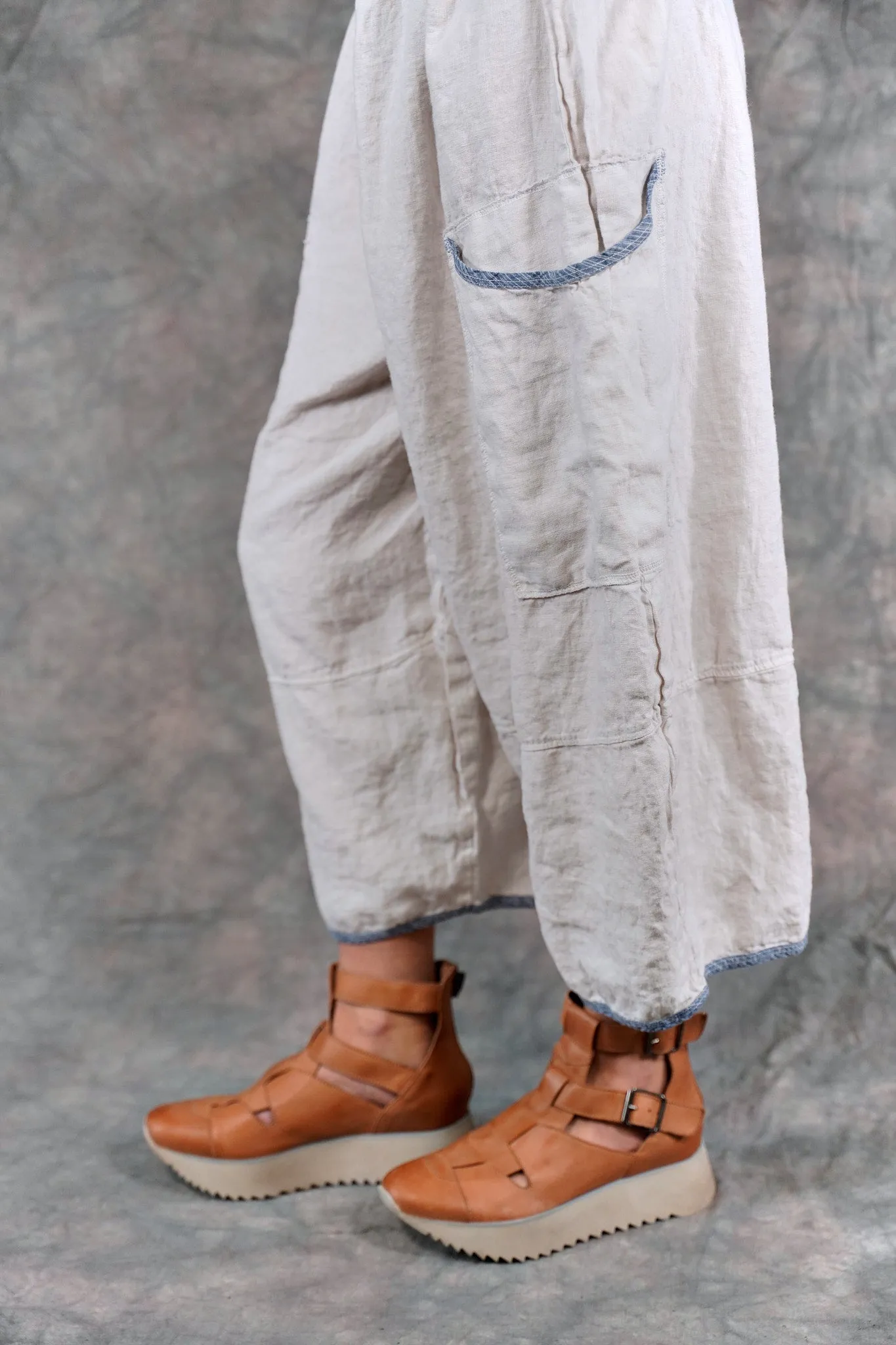 3339 Linen Stitch Pant Moonbeam-U