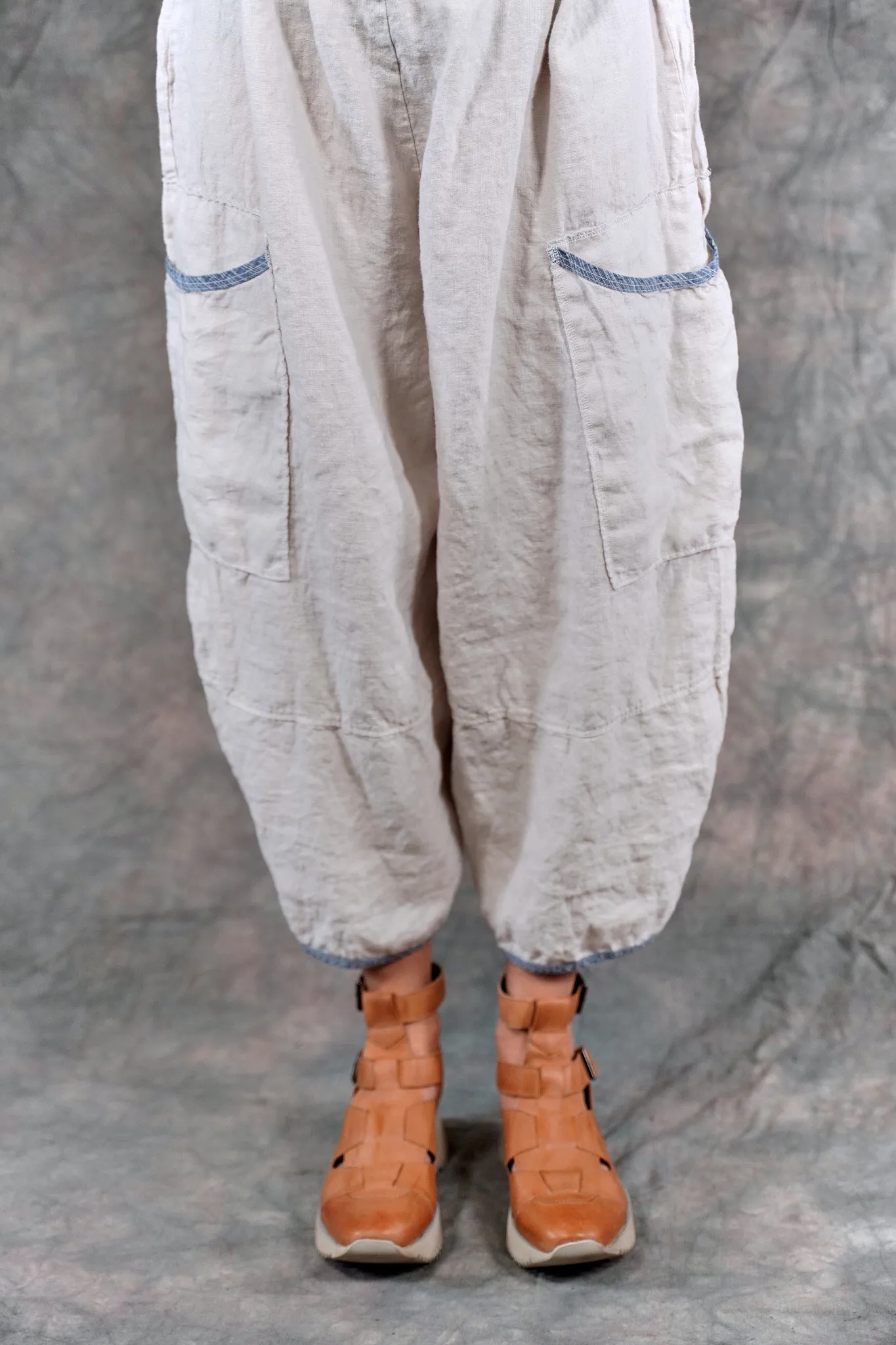 3339 Linen Stitch Pant Moonbeam-U