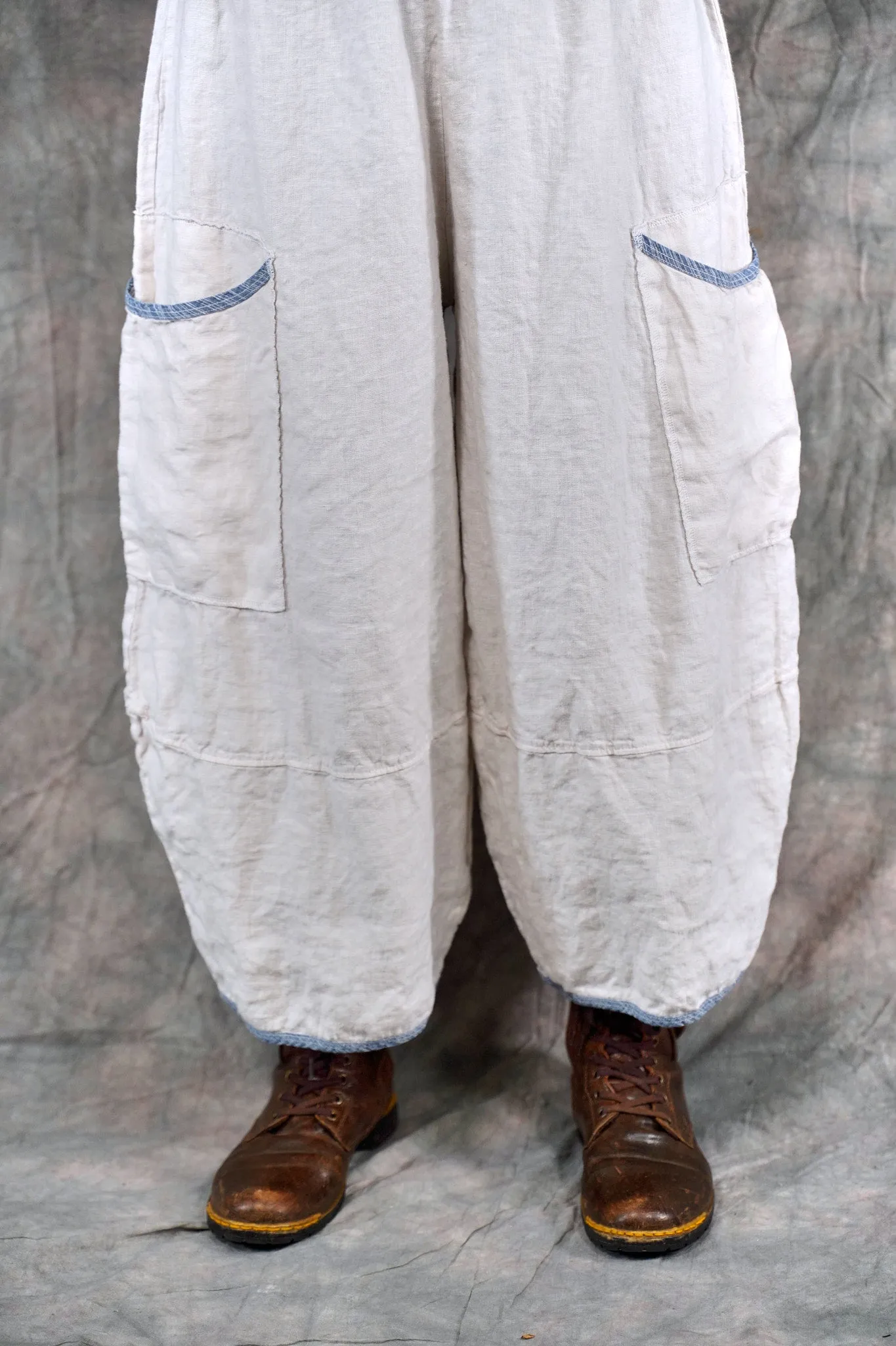 3339 Linen Stitch Pant Moonbeam-U