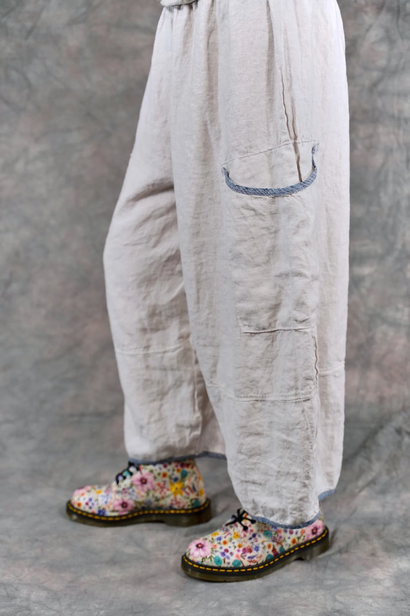 3339 Linen Stitch Pant Moonbeam-U