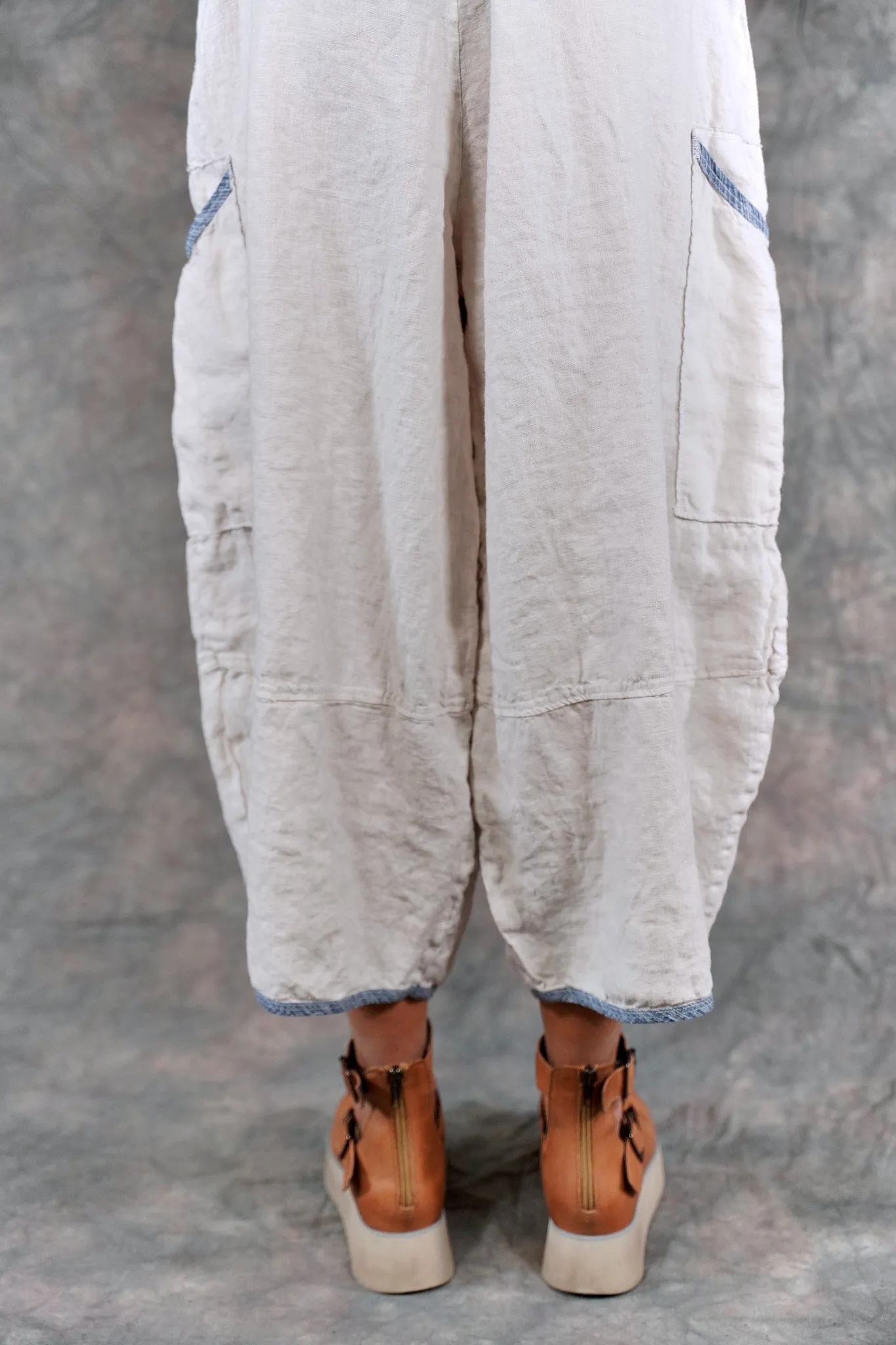 3339 Linen Stitch Pant Moonbeam-U