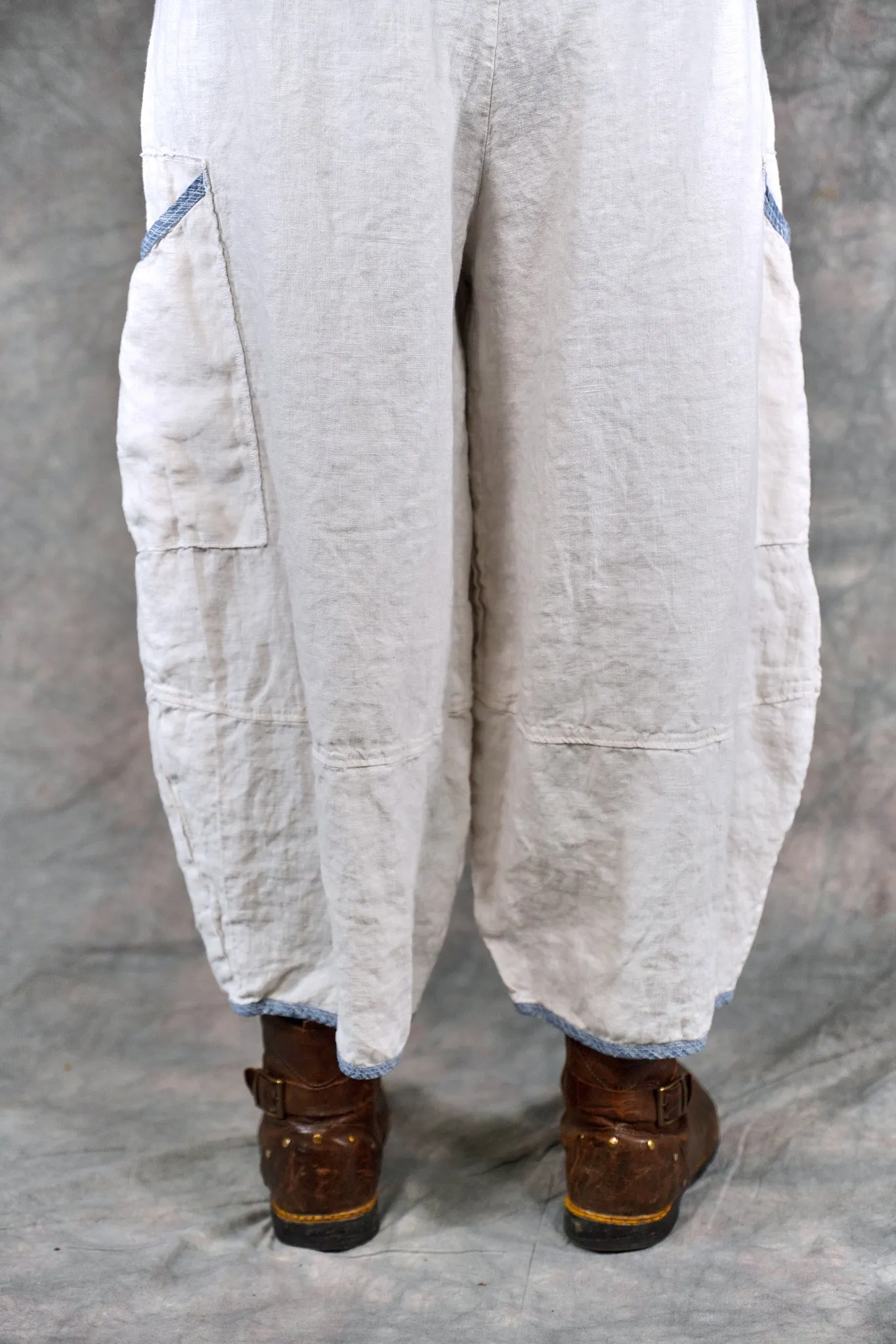 3339 Linen Stitch Pant Moonbeam-U