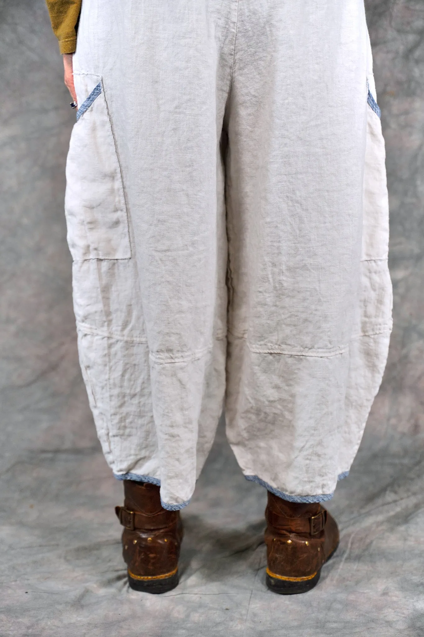 3339 Linen Stitch Pant Moonbeam-U