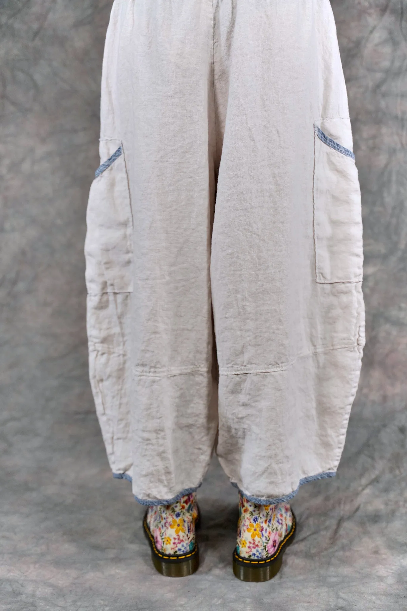 3339 Linen Stitch Pant Moonbeam-U
