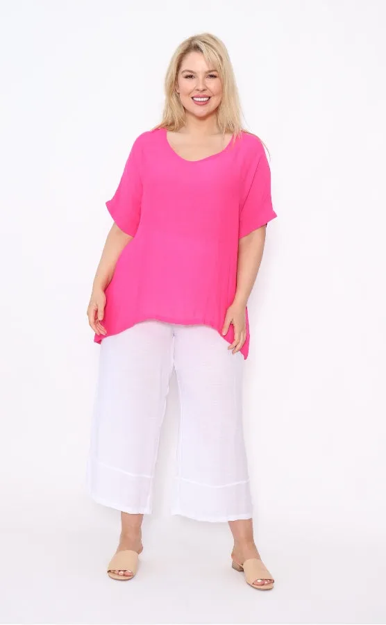 7919 Hot pink Top