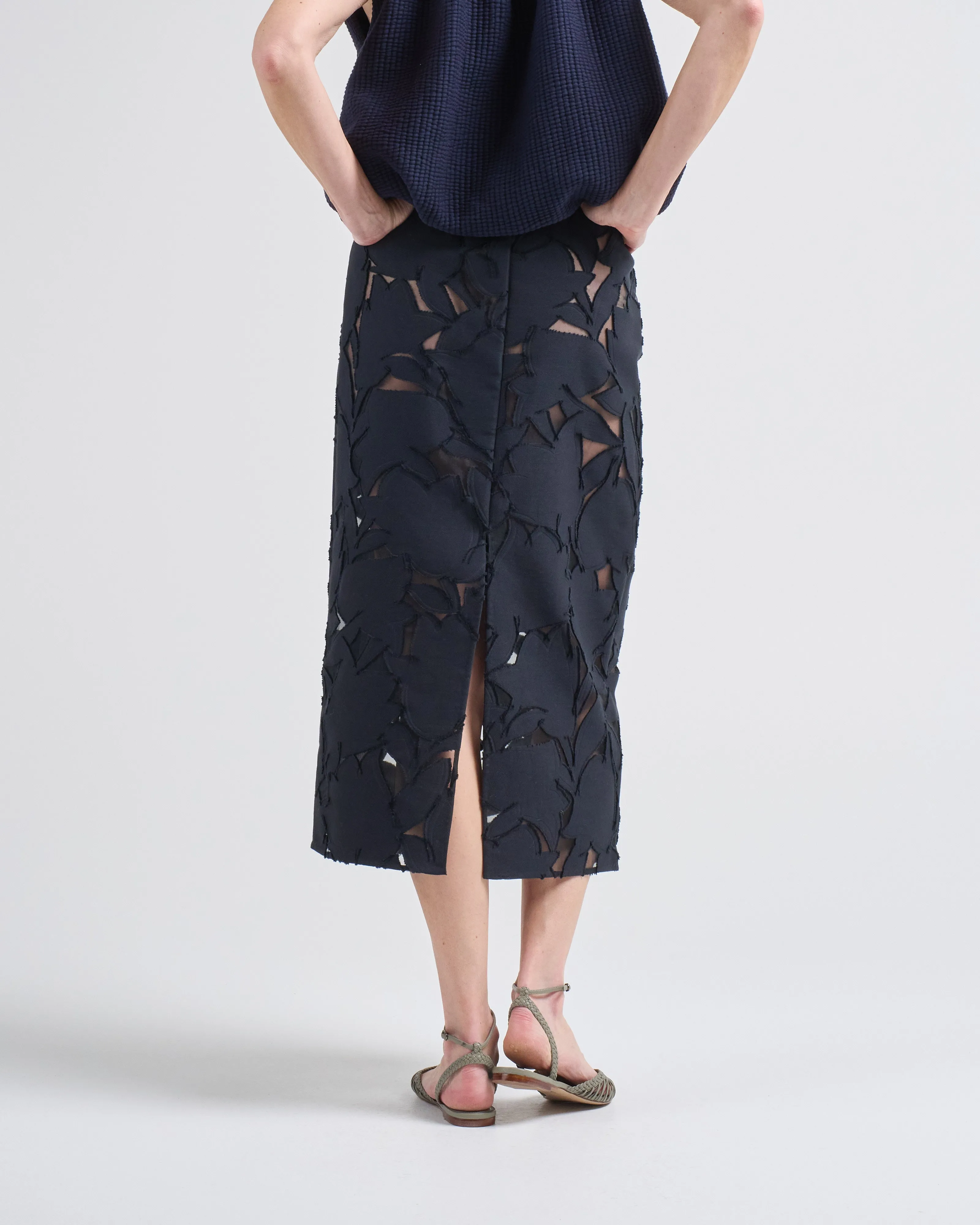 adelle fil coupe pencil skirt