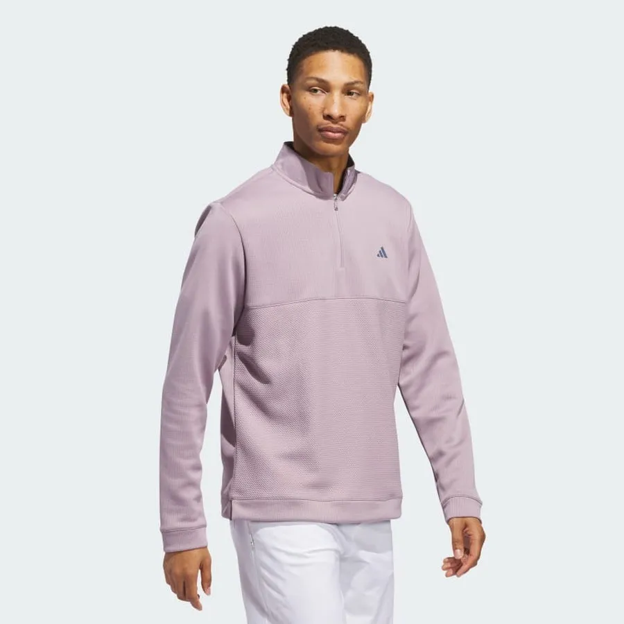 Adidas Ultimate365 Textured Quarter-Zip Top