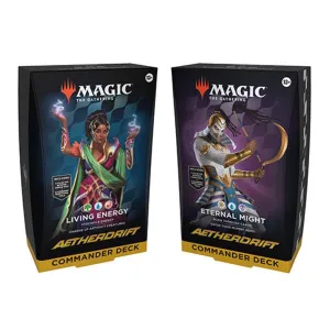 Aetherdrift Commander Deck - Eternal Might (One per Customer)