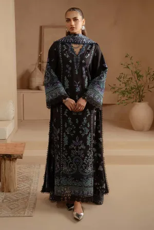 Afrozeh - Cinder Stitched 3PC Khaddar Pakistani Dress