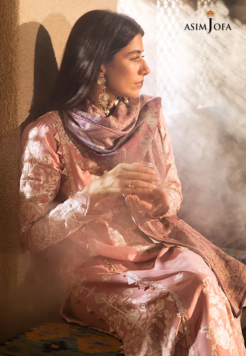 AJK-05 |  Asim Jofa The Syra Edit Kashmiri Embroidered Collection 2022 | Unstitched Embroidered Winter Suits