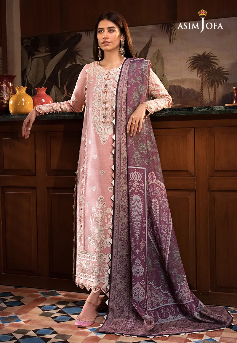 AJK-05 |  Asim Jofa The Syra Edit Kashmiri Embroidered Collection 2022 | Unstitched Embroidered Winter Suits