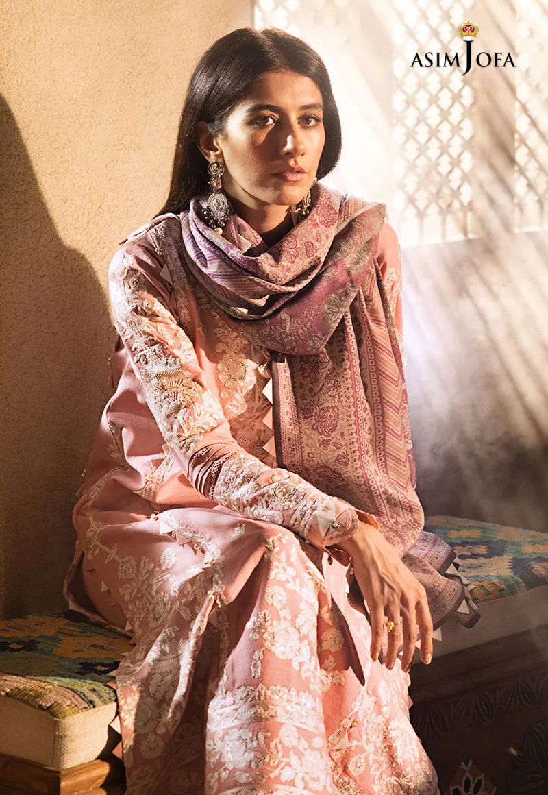 AJK-05 |  Asim Jofa The Syra Edit Kashmiri Embroidered Collection 2022 | Unstitched Embroidered Winter Suits