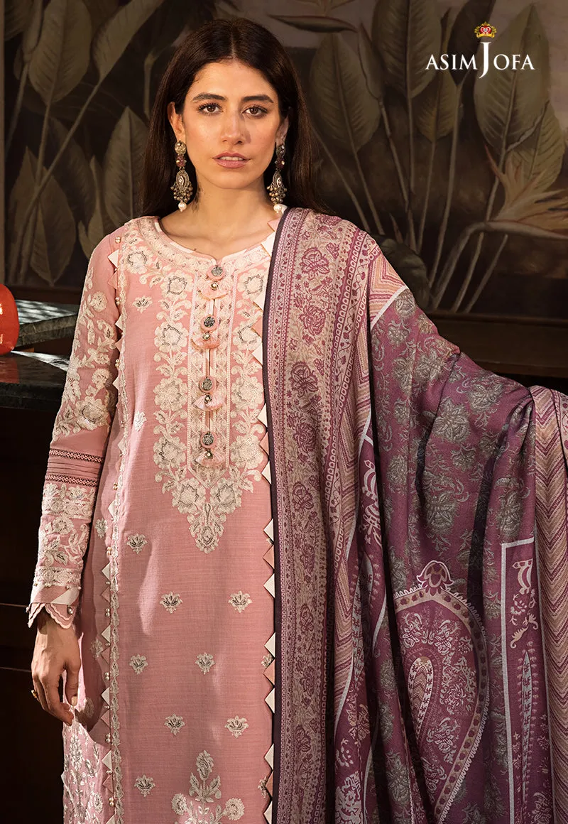 AJK-05 |  Asim Jofa The Syra Edit Kashmiri Embroidered Collection 2022 | Unstitched Embroidered Winter Suits
