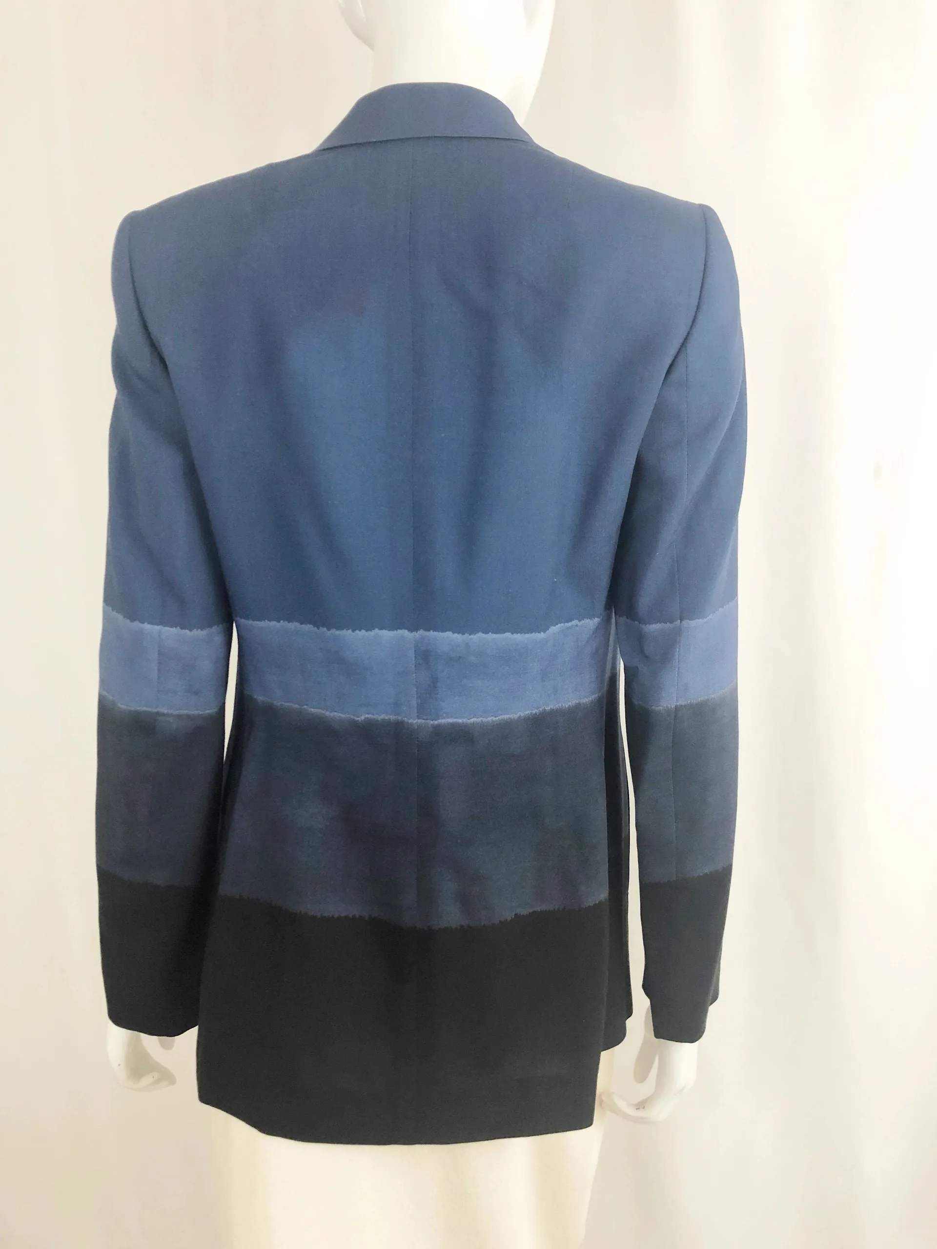 Akris Punto Blue Blazer Size 6