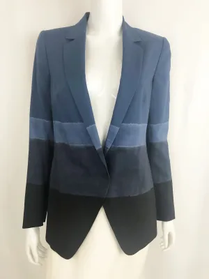 Akris Punto Blue Blazer Size 6