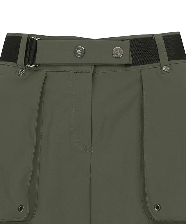 ANEW Golf: Women Out Cago Pocket Skirt - Khaki