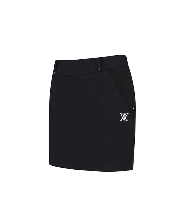 ANEW Golf: Women's Bonding H-Line Skirt - Black