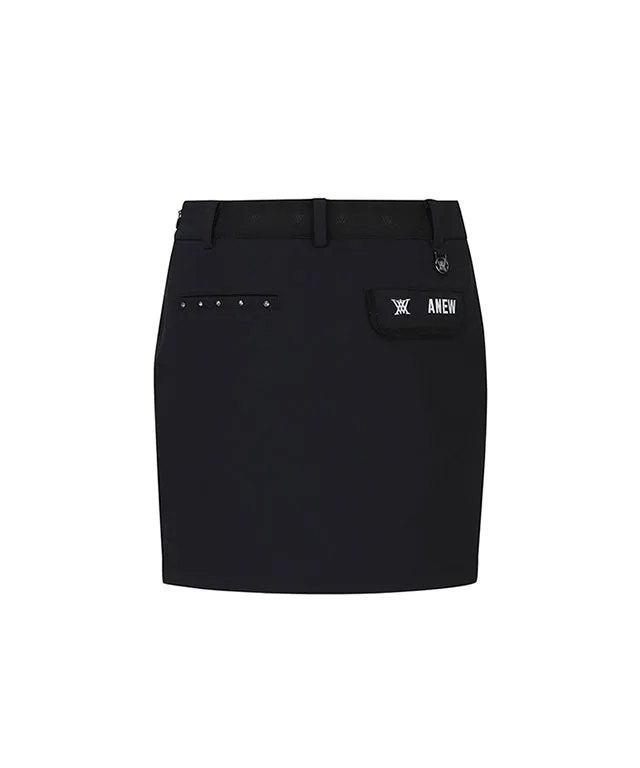 ANEW Golf: Women's Bonding H-Line Skirt - Black