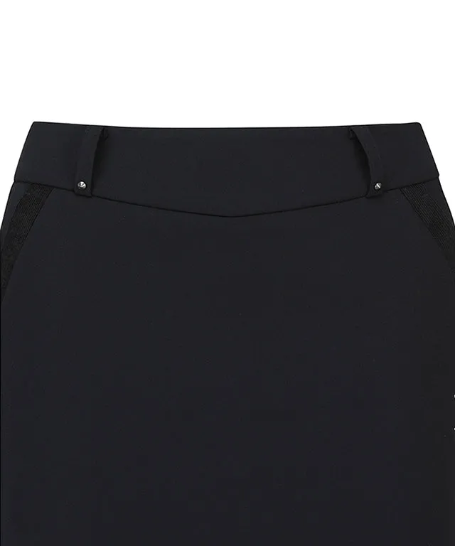 ANEW Golf: Women's Bonding H-Line Skirt - Black