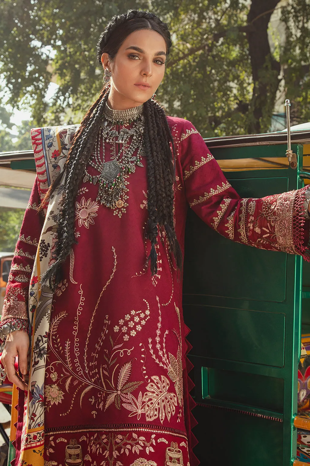 Benefsha | Afrozeh Sardiyoon Ki Kahani Winter Collection 2021 | Unstitched Embroidered Khaddar Linen Suits