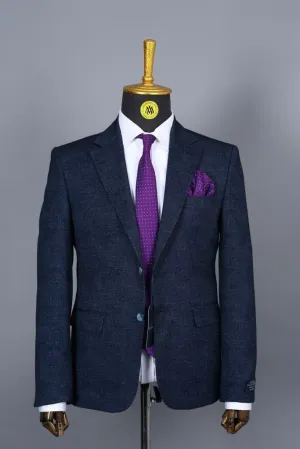 Blazer Bleu Motif 13
