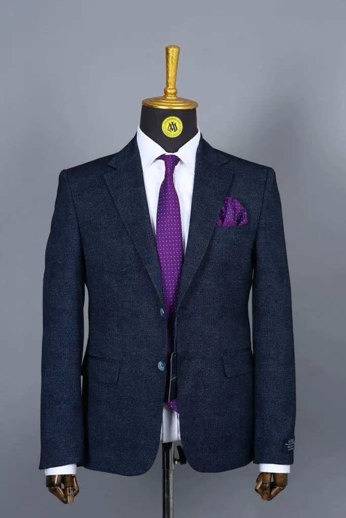 Blazer Bleu Motif 13