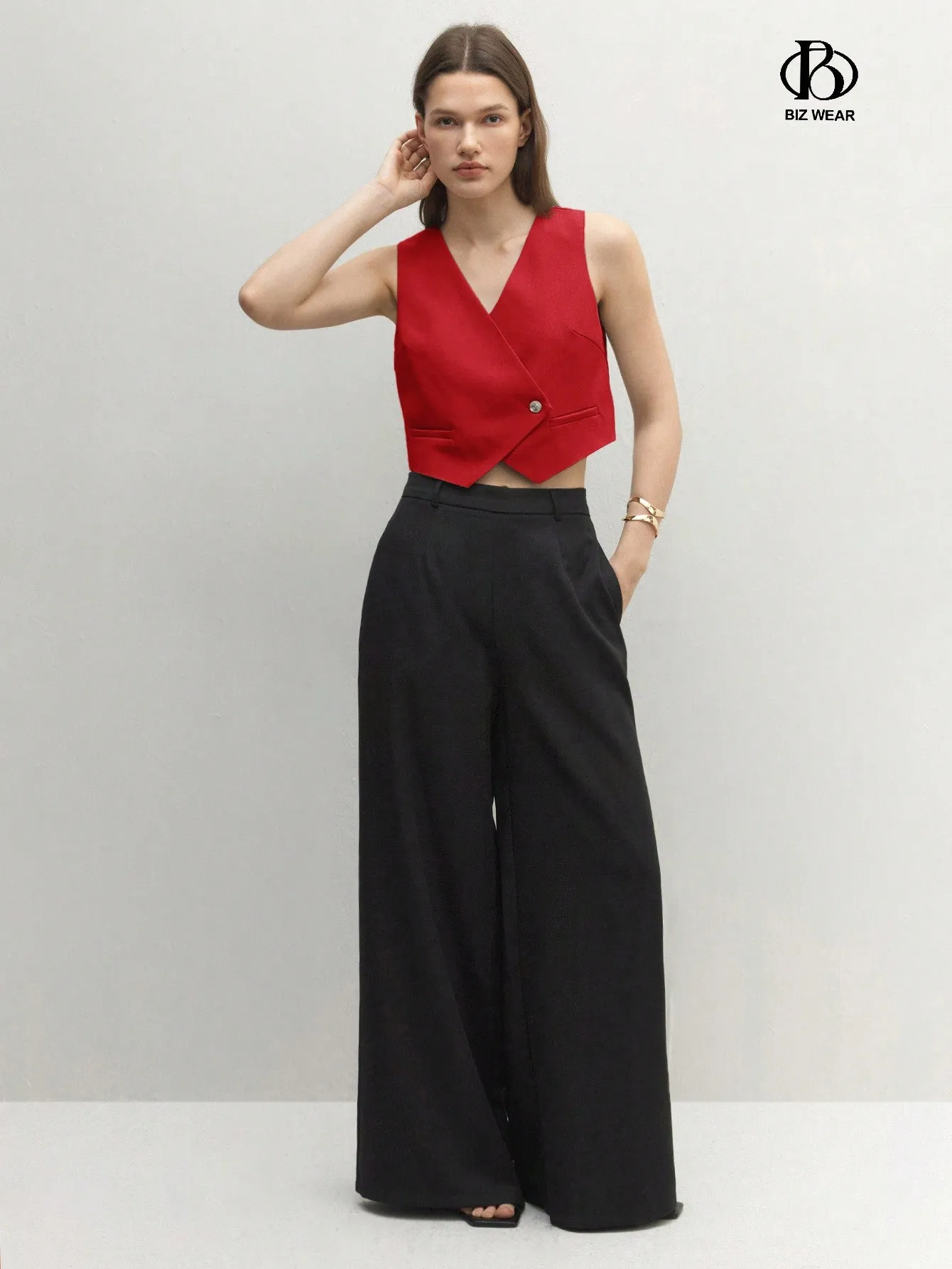 Blazer sin mangas para mujer: estilo otoñal en Cherry Vibes