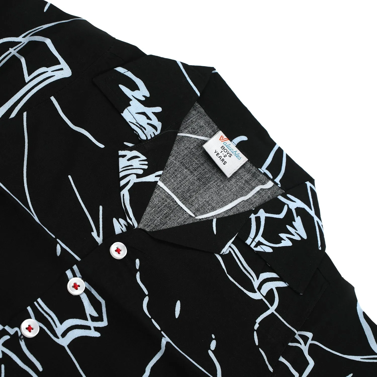 Boys Linen Suit - Black