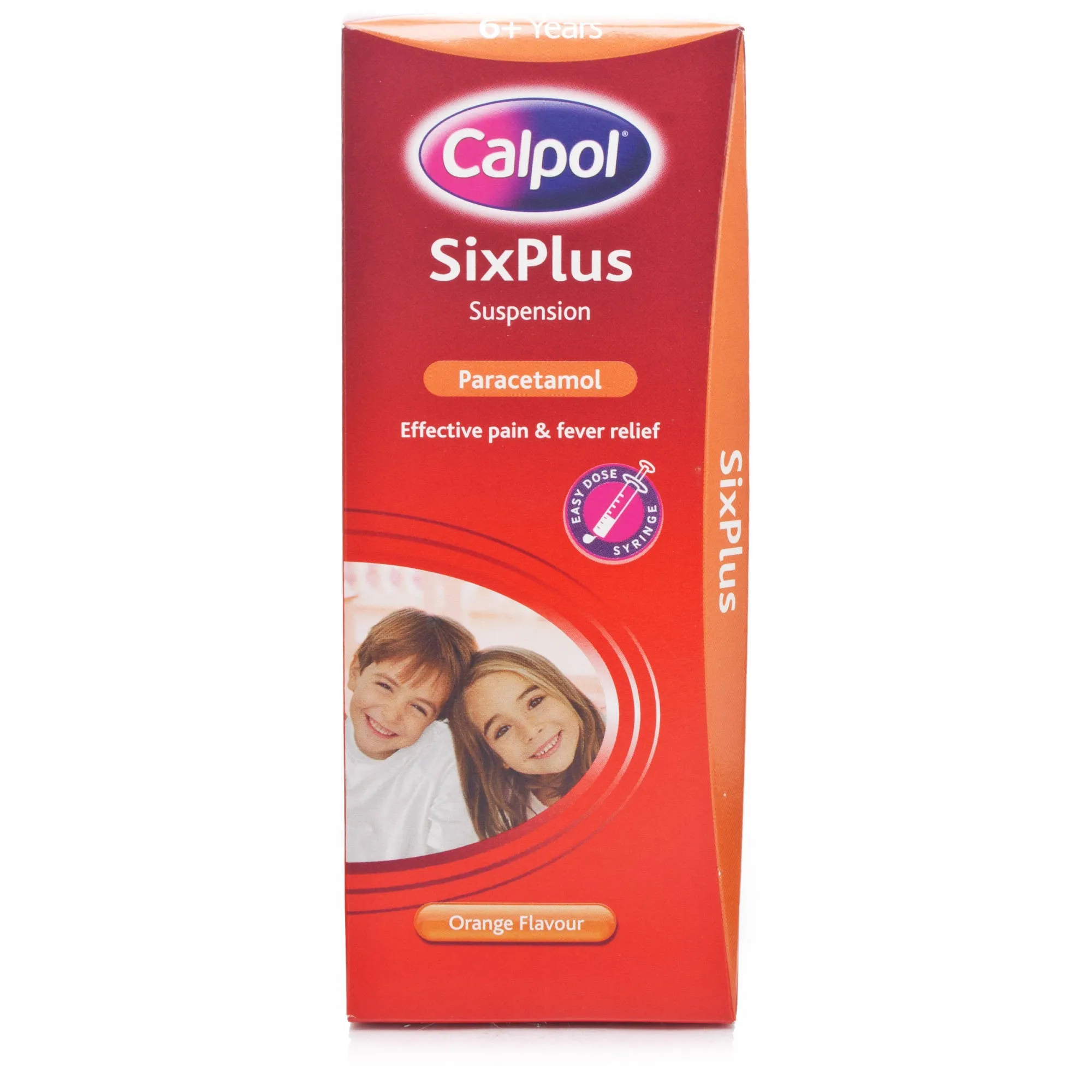 Calpol Six Plus Orange Flavour Suspension (200ml)