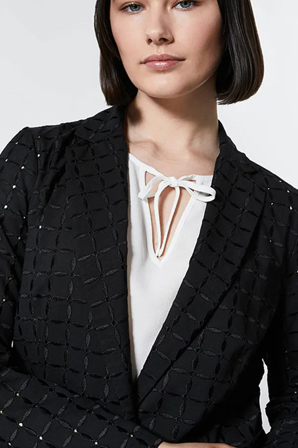 CARTA COTTON MUSLIN BLAZER
