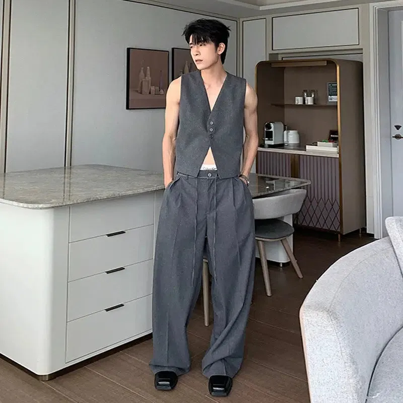 Casual Fit Three-piece Formal Suit