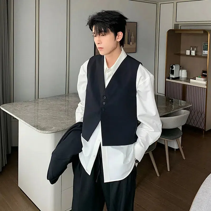 Casual Fit Three-piece Formal Suit