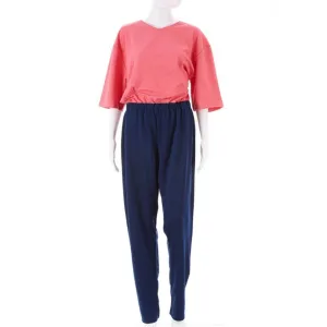CC Women's Daisy Day Jumpsuit / Onesie - Pink Waffle