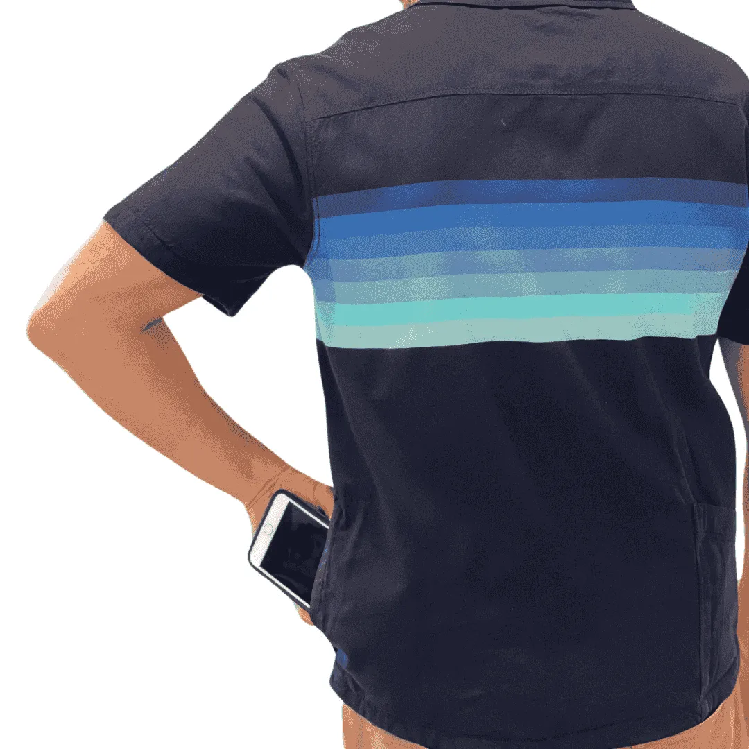 CC x Dig Design 1968 Mens High Water - Horizon Stripe, Deep Water Worriers