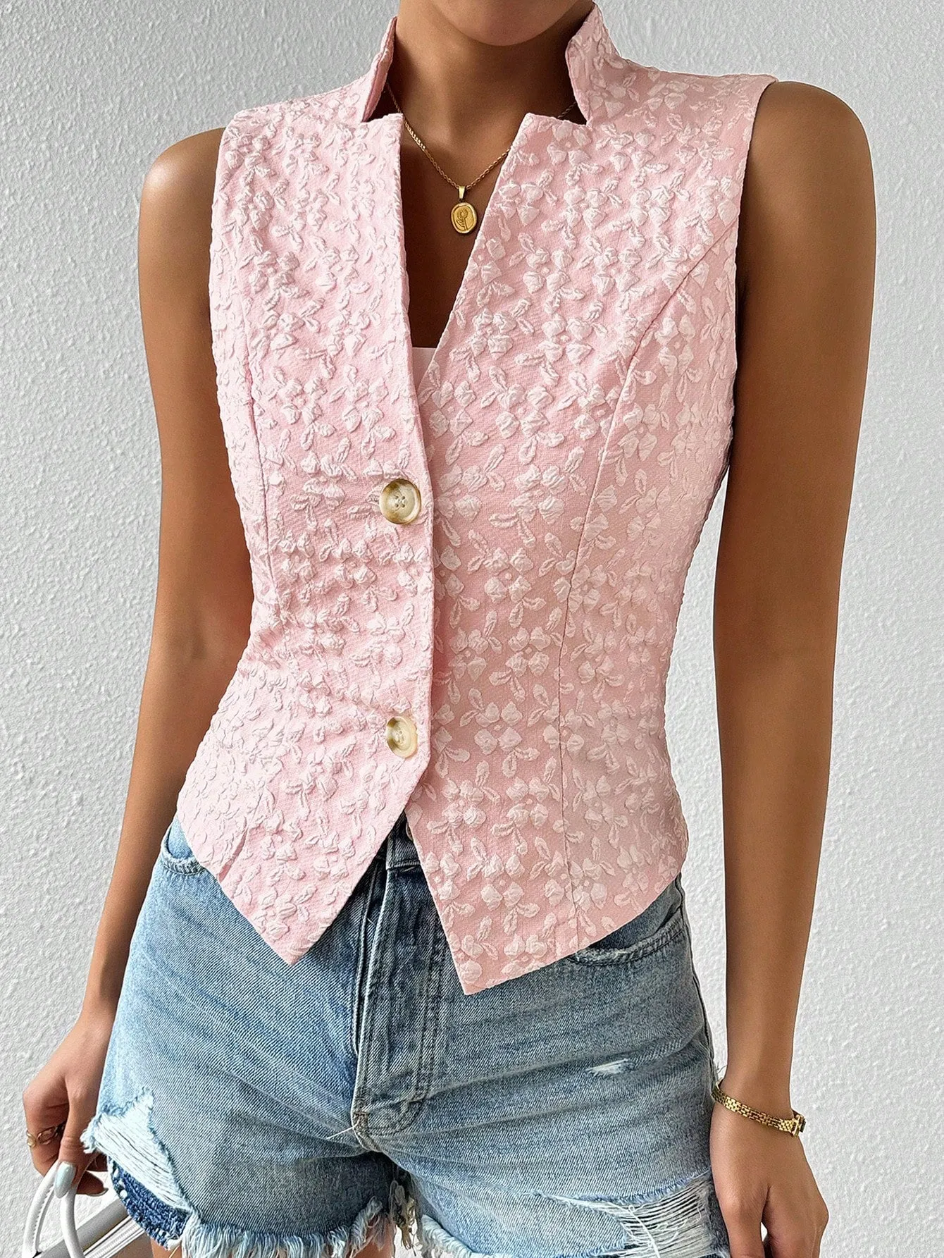 Chaleco Blazer Raffinéa de Moda para Mujer