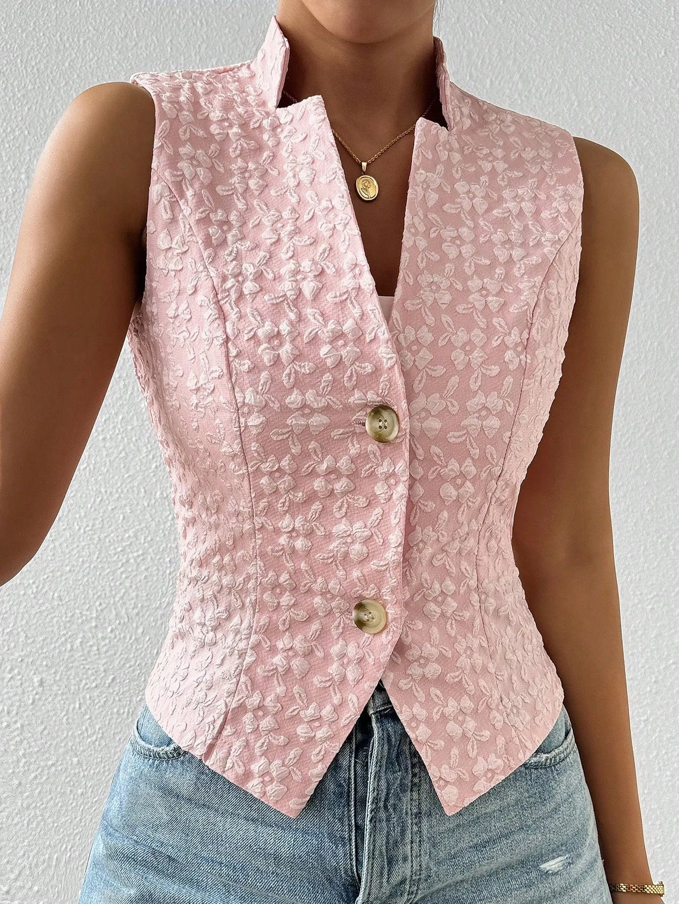 Chaleco Blazer Raffinéa de Moda para Mujer