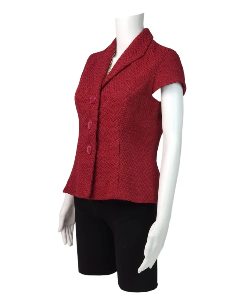 Cold Water Creek Red Blazer ( M )