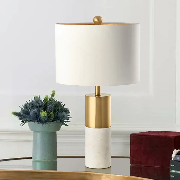 Concrete Table Lamp | Marble Table Lamp