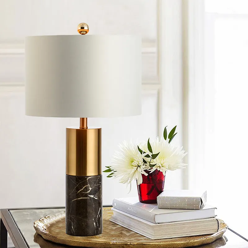 Concrete Table Lamp | Marble Table Lamp