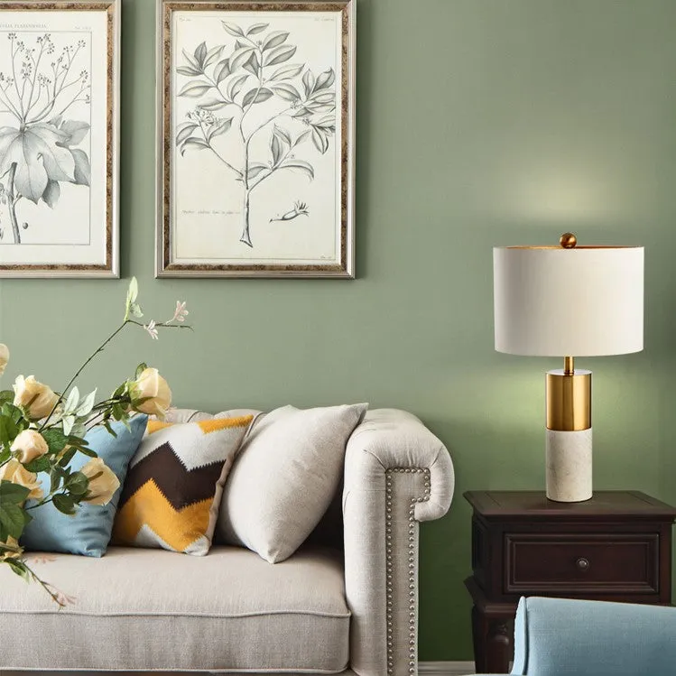 Concrete Table Lamp | Marble Table Lamp