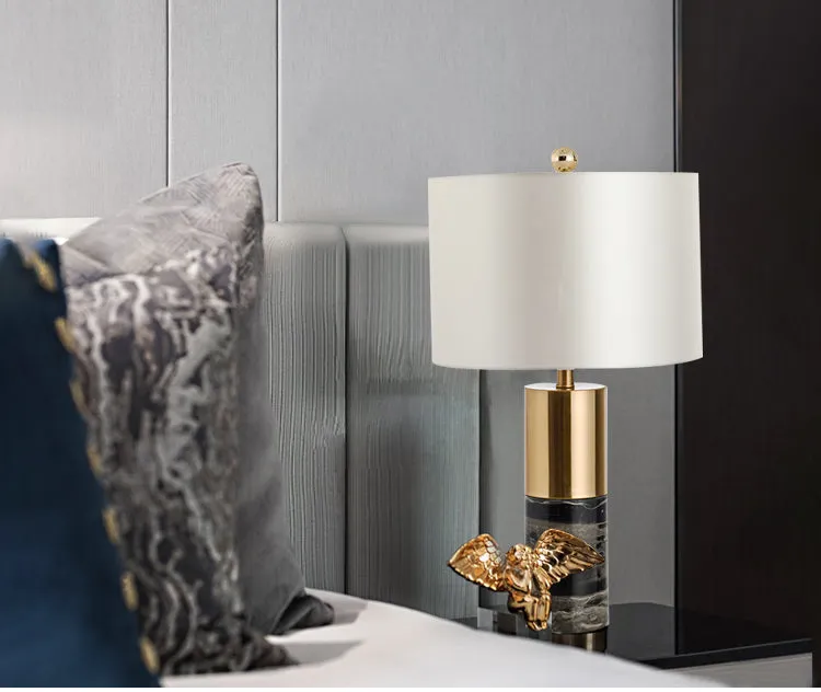 Concrete Table Lamp | Marble Table Lamp