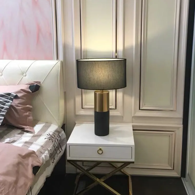 Concrete Table Lamp | Marble Table Lamp