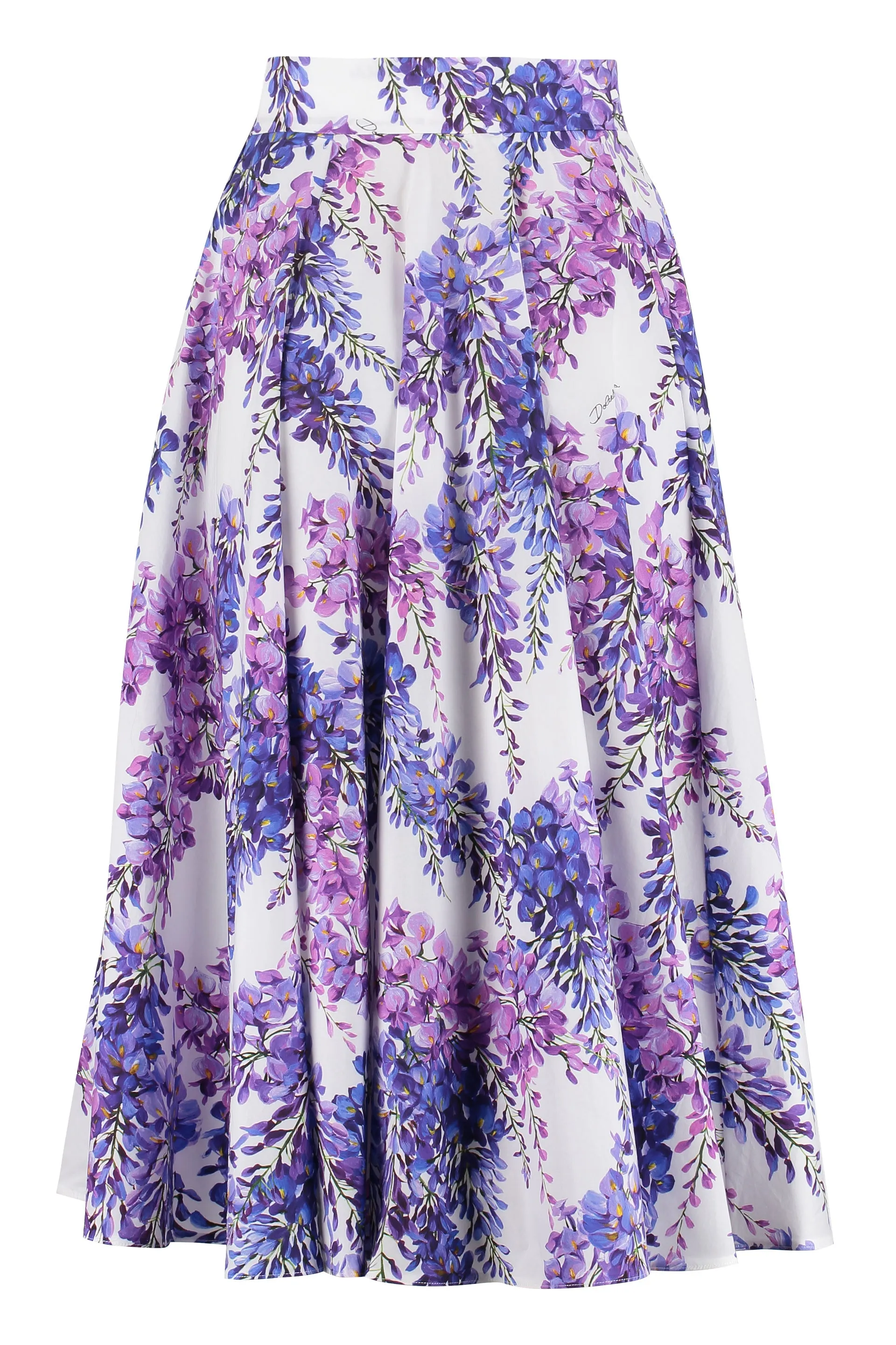 Cotton pencil skirt