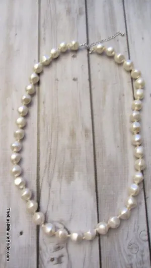 Cream Pearl Necklace