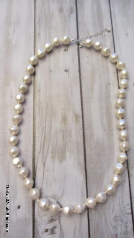Cream Pearl Necklace