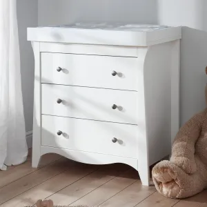 CuddleCo Clara Dresser & Changer - White