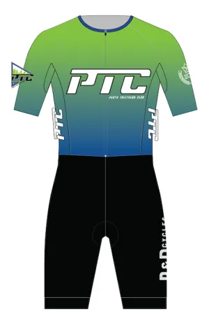 Custom Tri Suit   Collar - Perth Tri Club