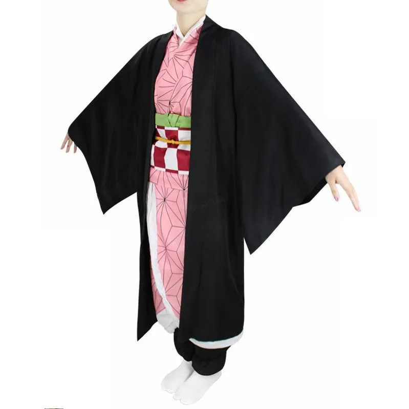 Demon Slayer Kimetsu no Yaiba Nezuko Kamado Cosplay Costume