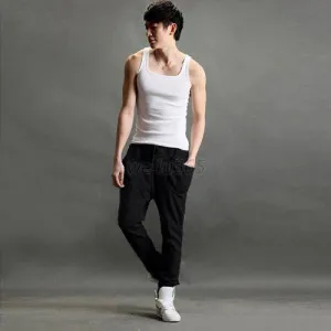 Drop Men Jogger Dance Sportwear Baggy Harem Pants Casual Slacks Trousers Sweatpants US S M L Hot LZH7 NW